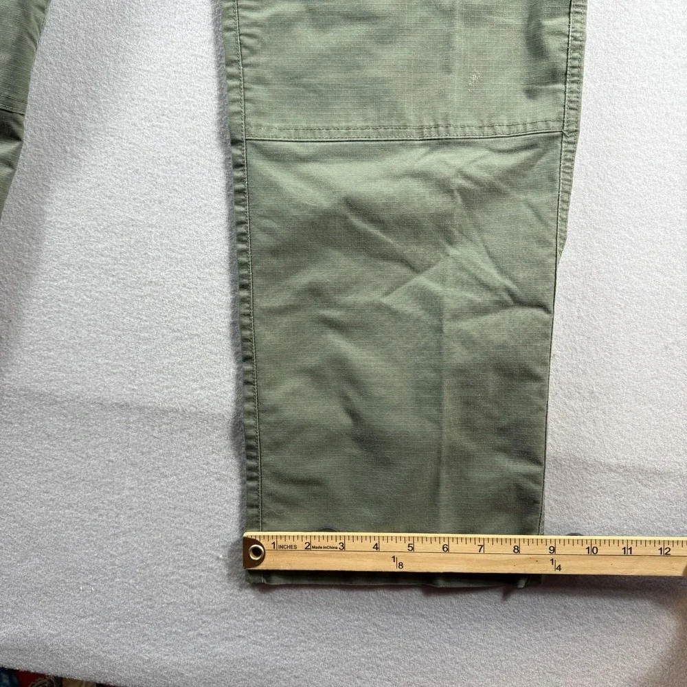 Propper Cargo Pants Mens 40x34 (Fit 38x32) Green Canvas Stretch Workwear